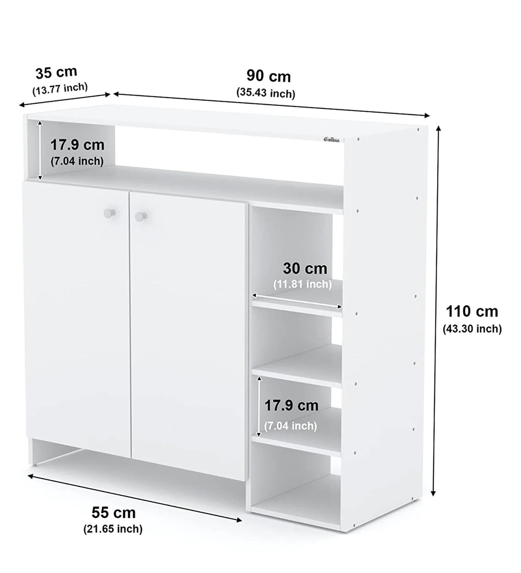 Warm White StepSaver Shoe Rack