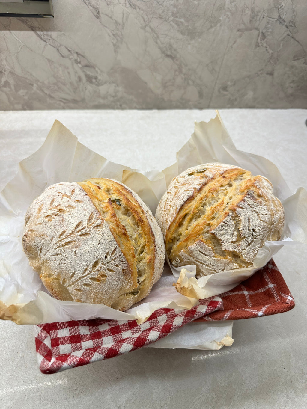 Jalapeño & Cheddar Sourdough Bread