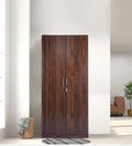 Columbian Walnut Retreat 2-Door Wardrobe