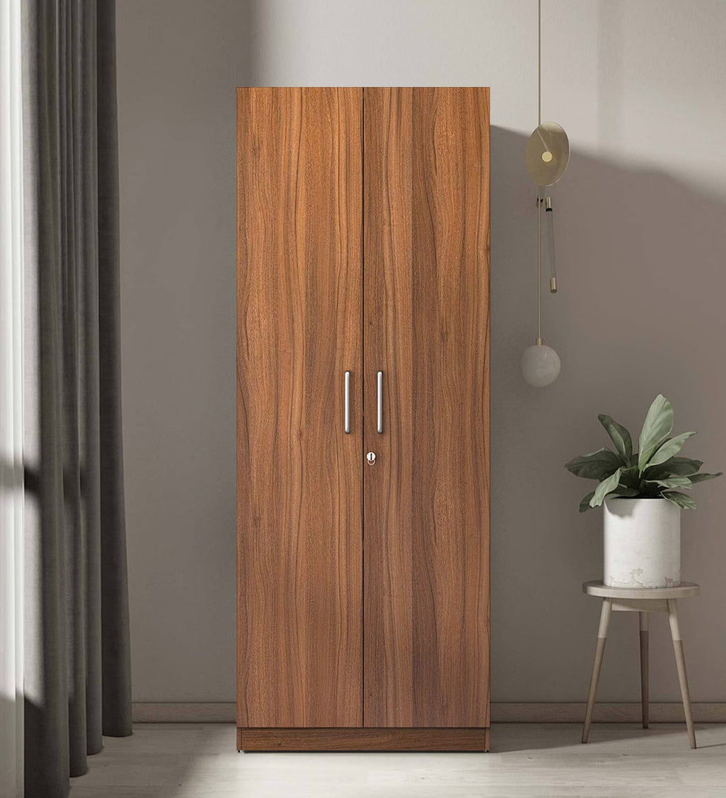 Teak Elegance 2-Door Wardrobe