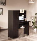 Wenge Elegance Desk with Hutch