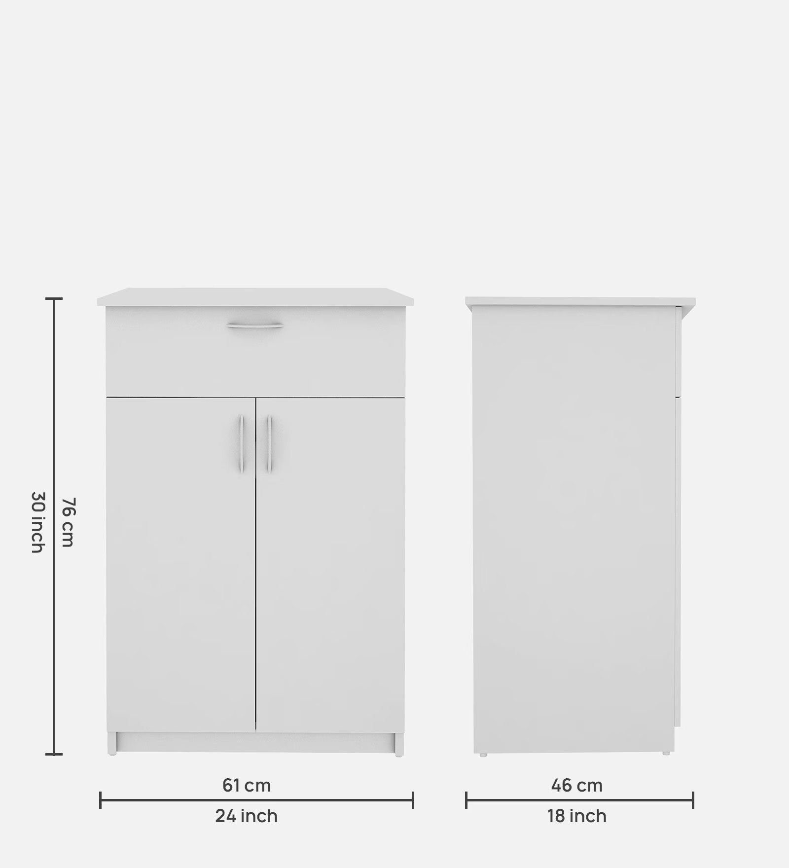 Frosty White Display Stand