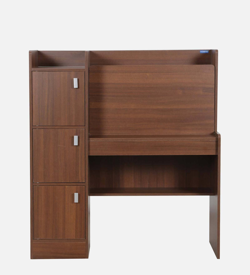 Rigato Walnut Elegance Desk with Hutch