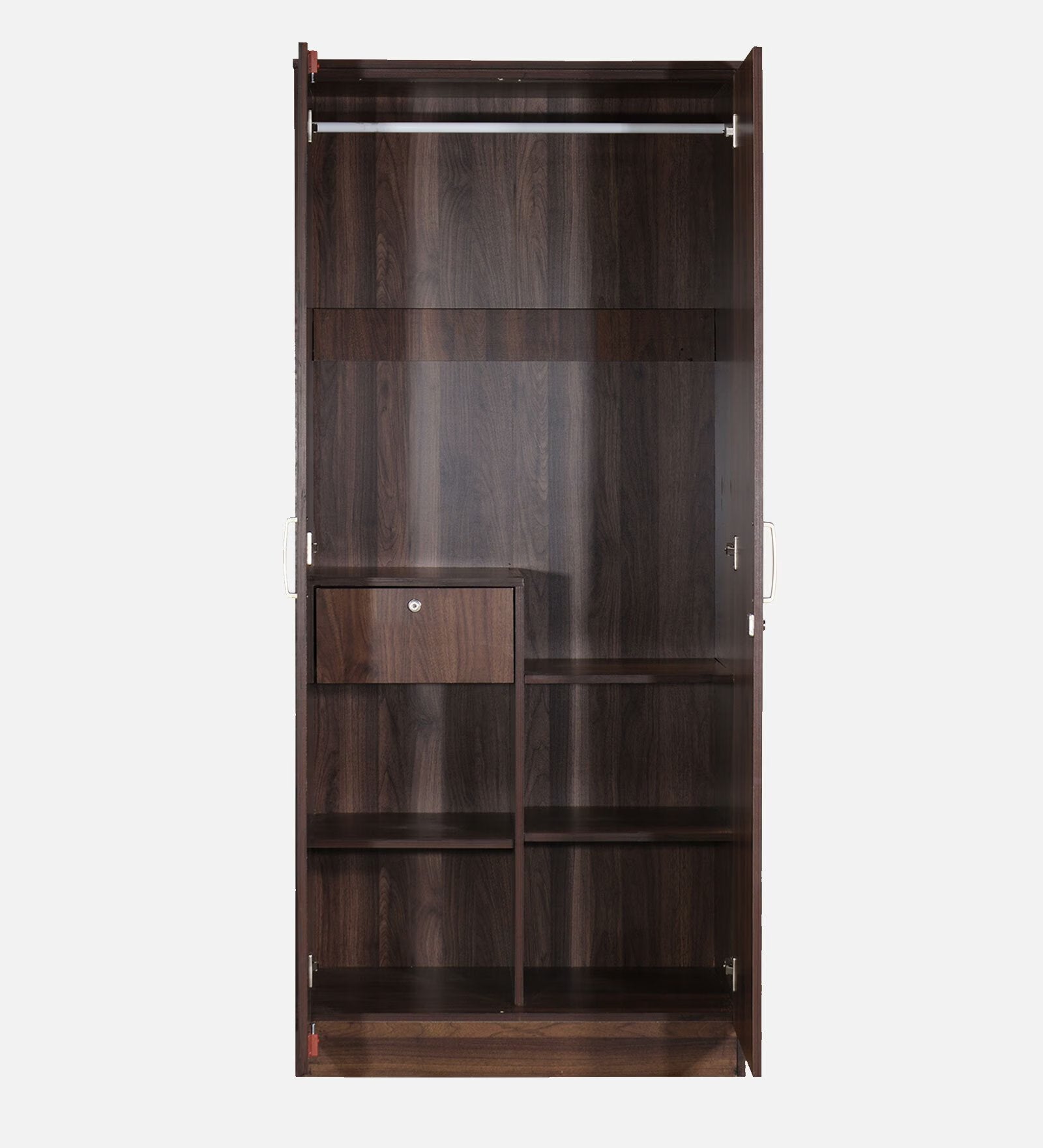 Colombia Walnut Secure Wardrobe