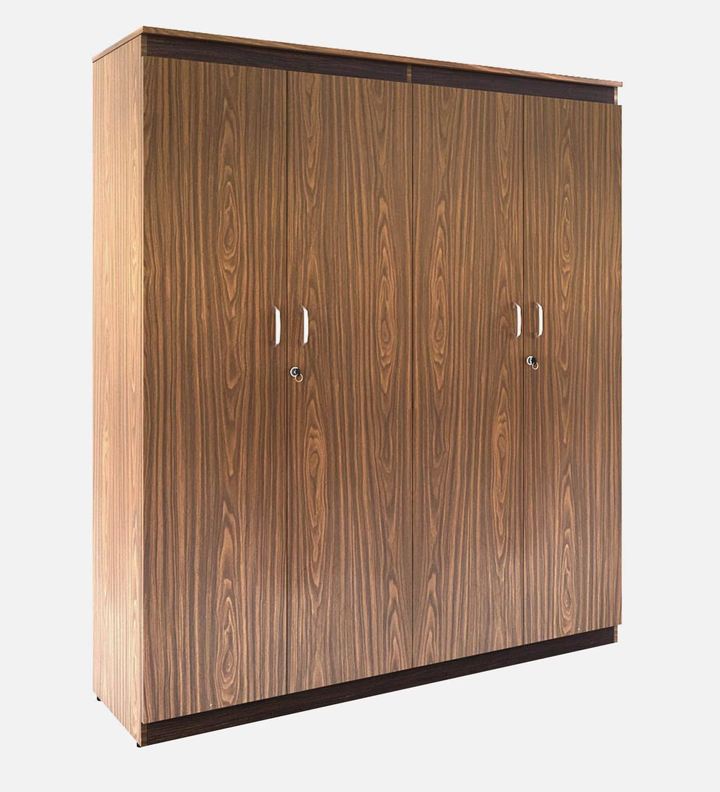 Desert Walnut Grande 4-Door Wardrobe