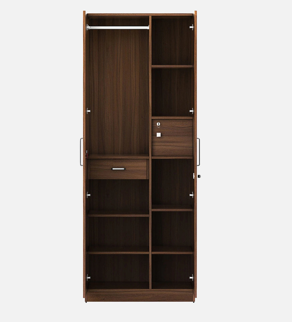 Teak Elegance 2-Door Wardrobe