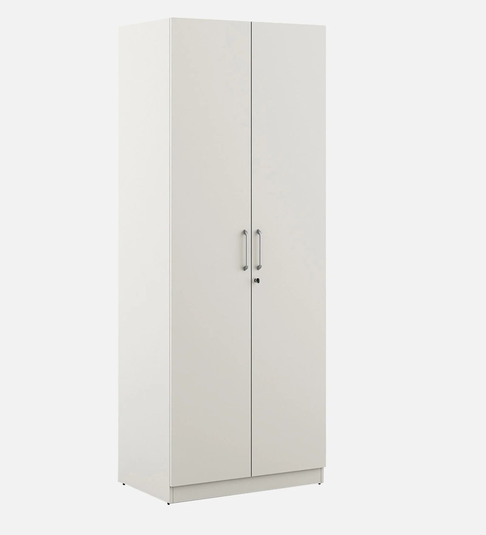 Ultima 2 Door Wardrobe in Frosty White Finish,
