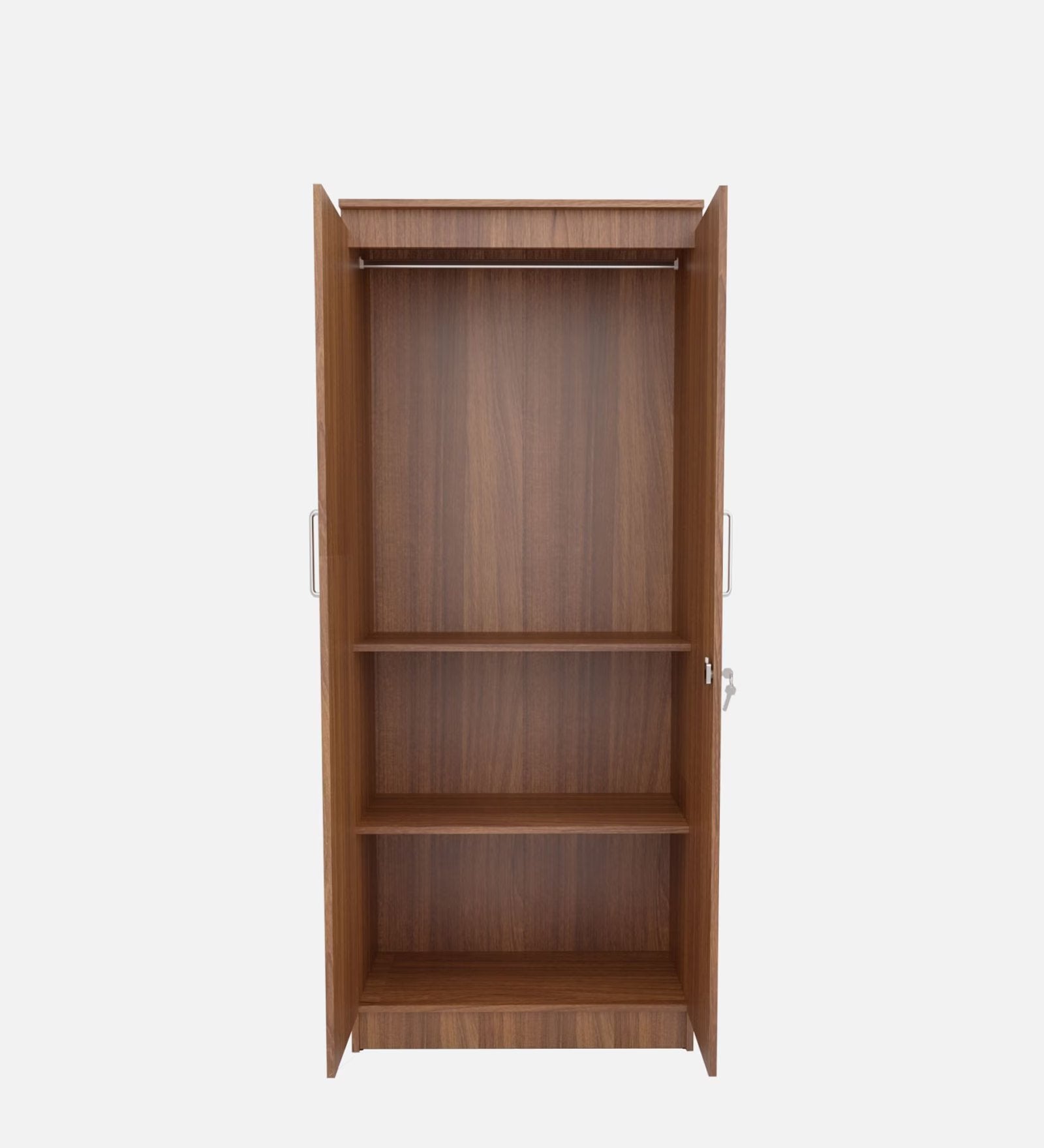 Teak Reflection 2-Door Wardrobe
