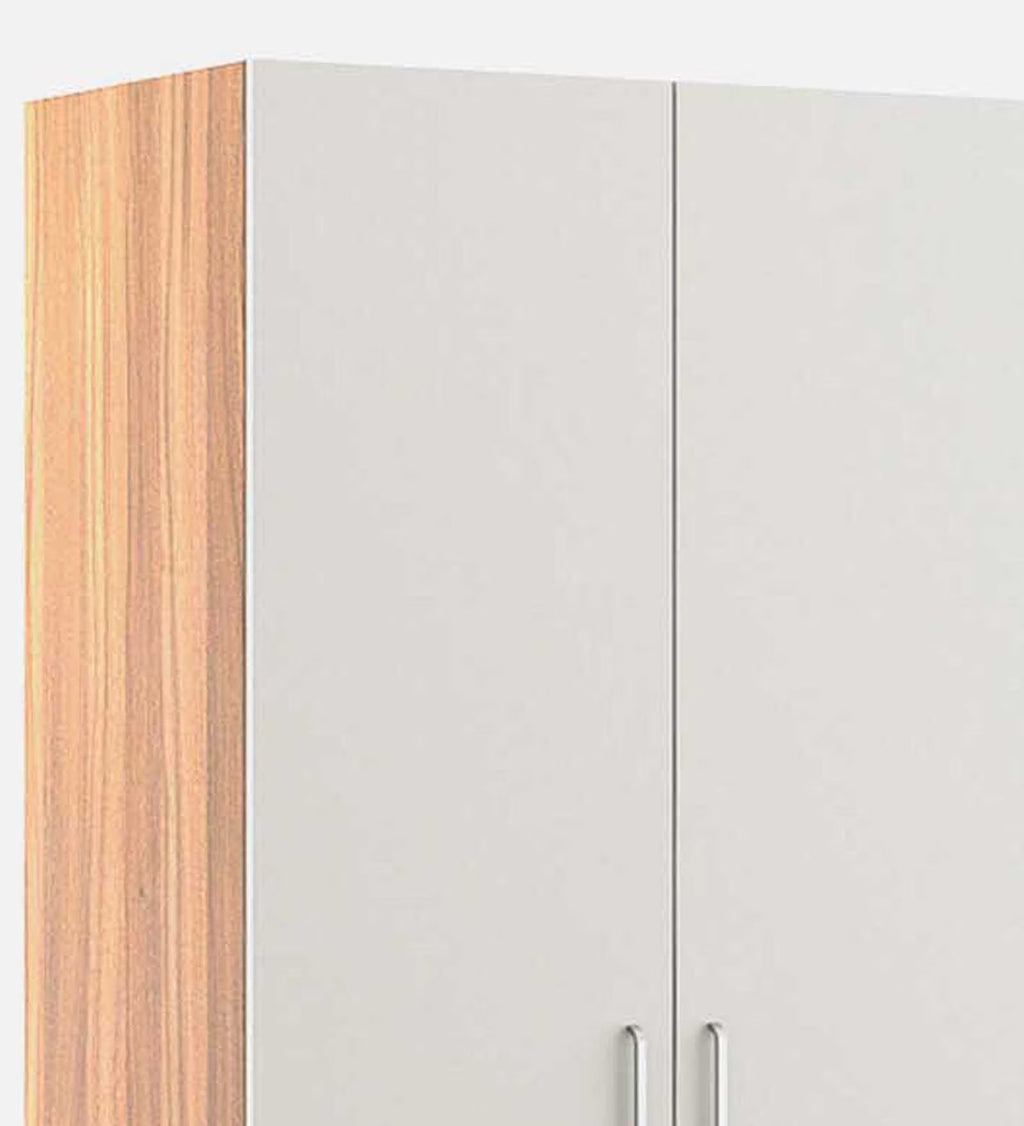 Frosty White Elegance 3-Door Wardrobe