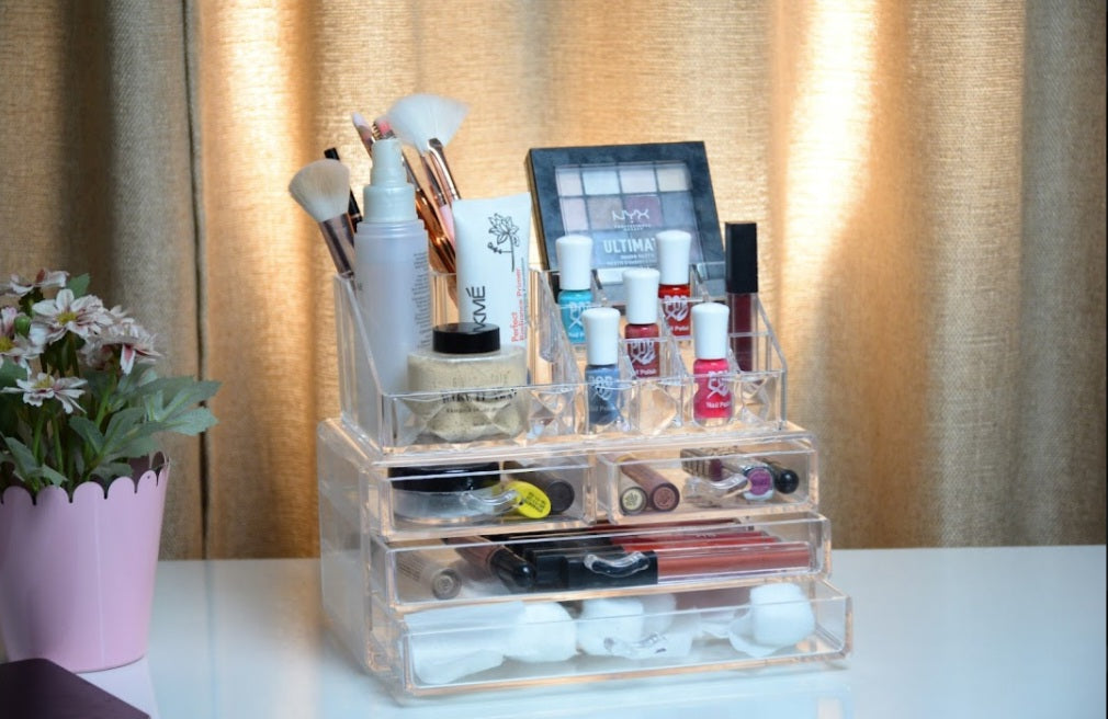 CLEAR MAKEUP NATION | MAKEUP ORGANISER