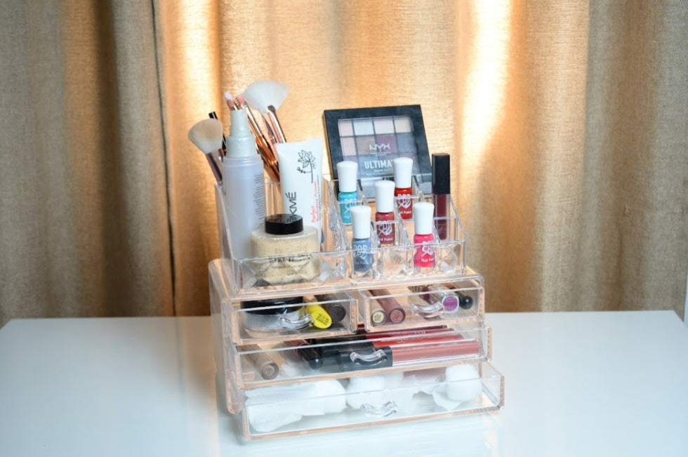 CLEAR MAKEUP NATION | MAKEUP ORGANISER