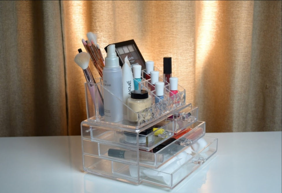 CLEAR MAKEUP NATION | MAKEUP ORGANISER