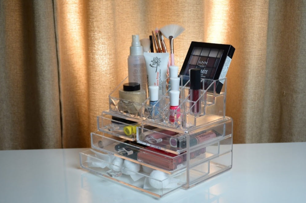 CLEAR MAKEUP NATION | MAKEUP ORGANISER