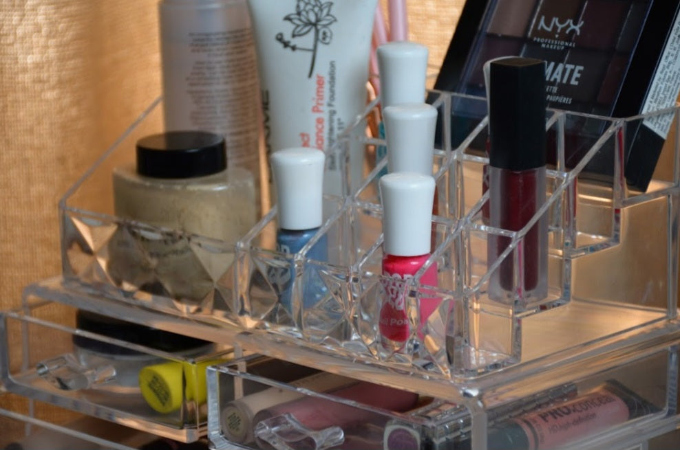 CLEAR MAKEUP NATION | MAKEUP ORGANISER