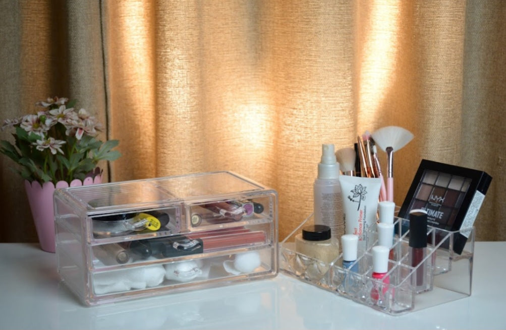CLEAR MAKEUP NATION | MAKEUP ORGANISER