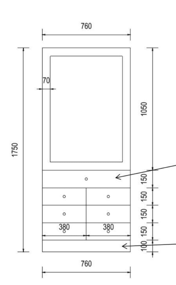 THE MAKEUP BOMBSHELL | DRESSING TABLE WITH LED LIGHTS - Omaara