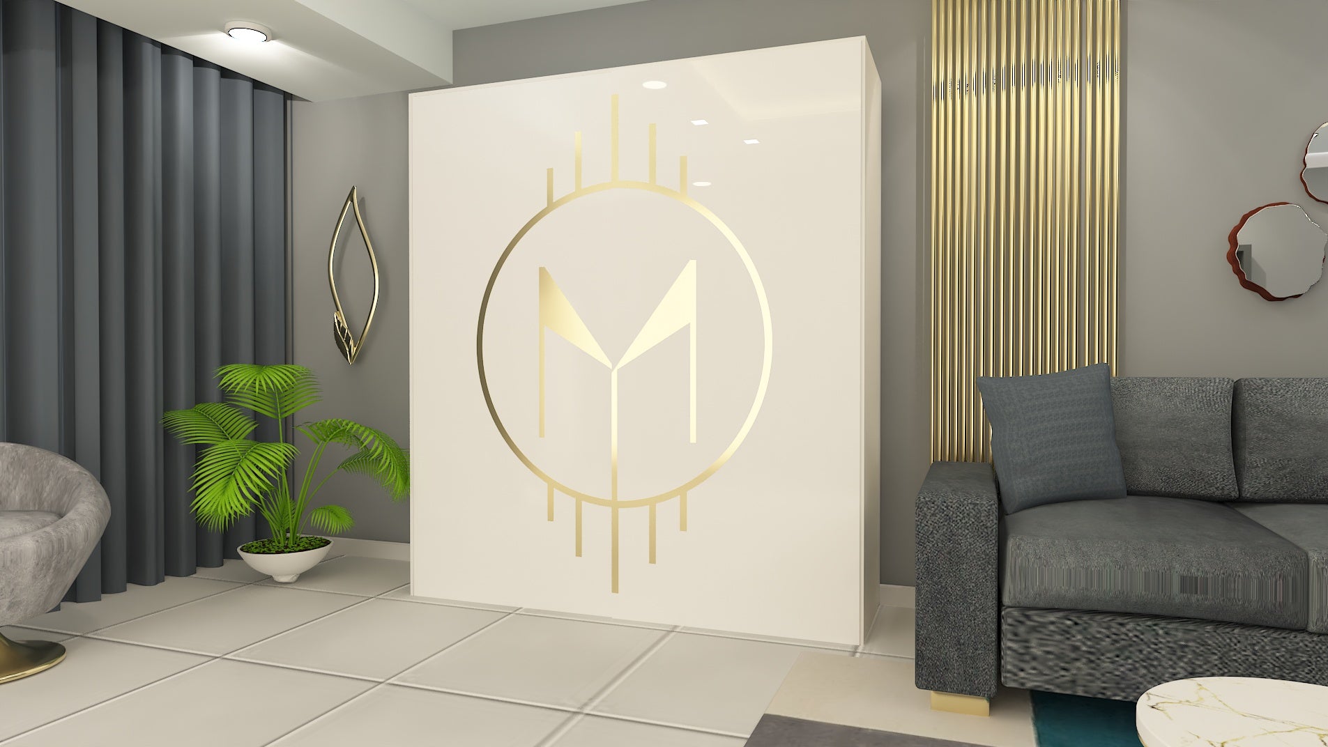 THE OMAARA ROSE | SLIDING DOOR WARDROBE - Omaara