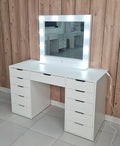 THE MAKEUP LADY | MAKEUP VANITY WITH LED LIGHTS - Omaara