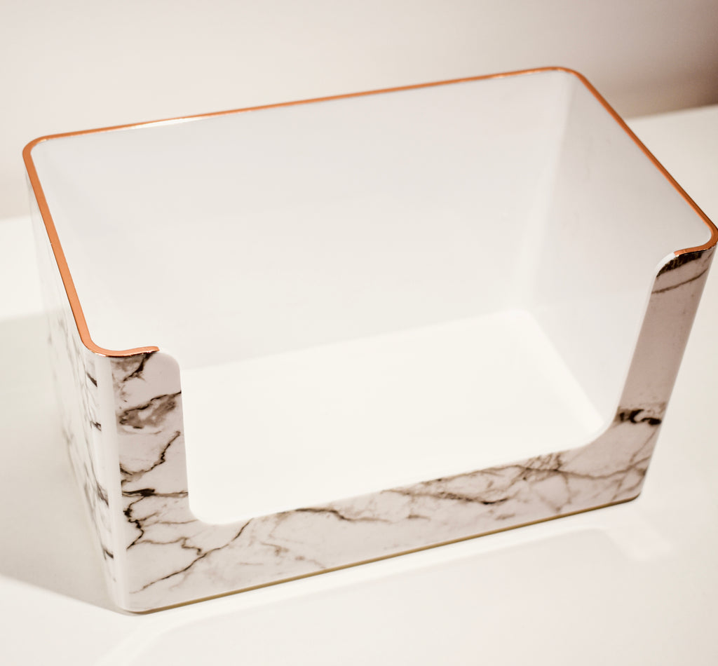MARBLE SKIN CITY | MAKEUP ORGANISER - Omaara