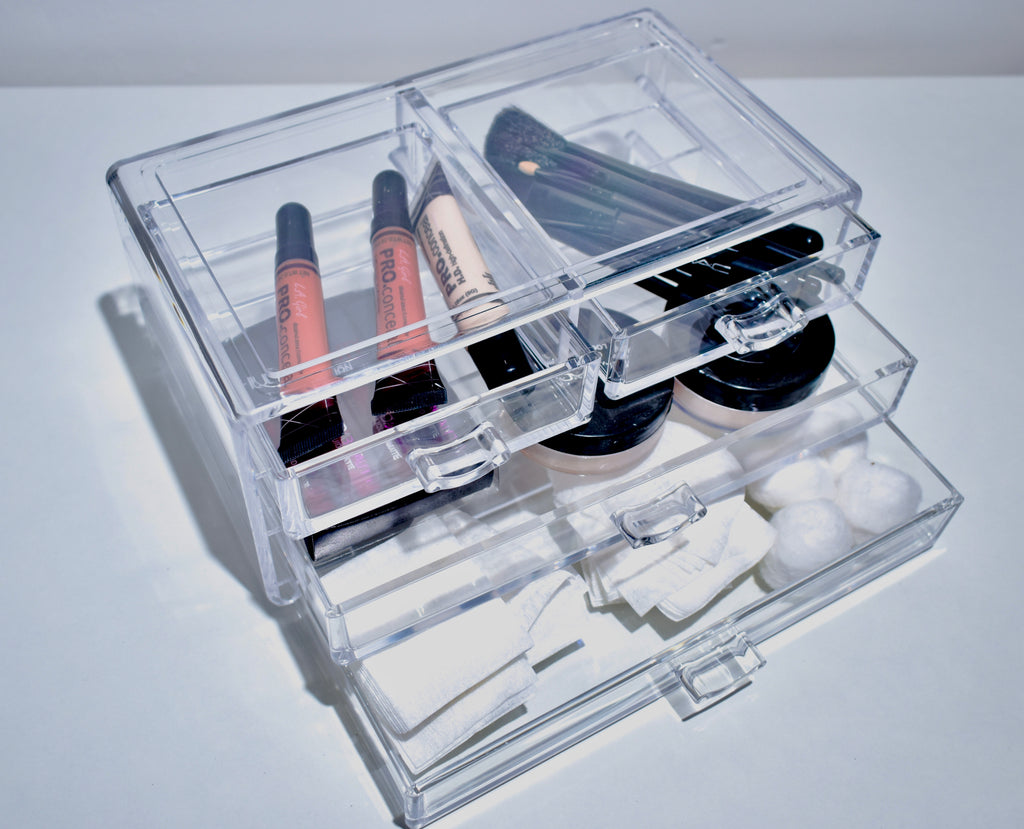 CLEAR MAKEUP TOWN | MAKEUP ORGANISER - Omaara