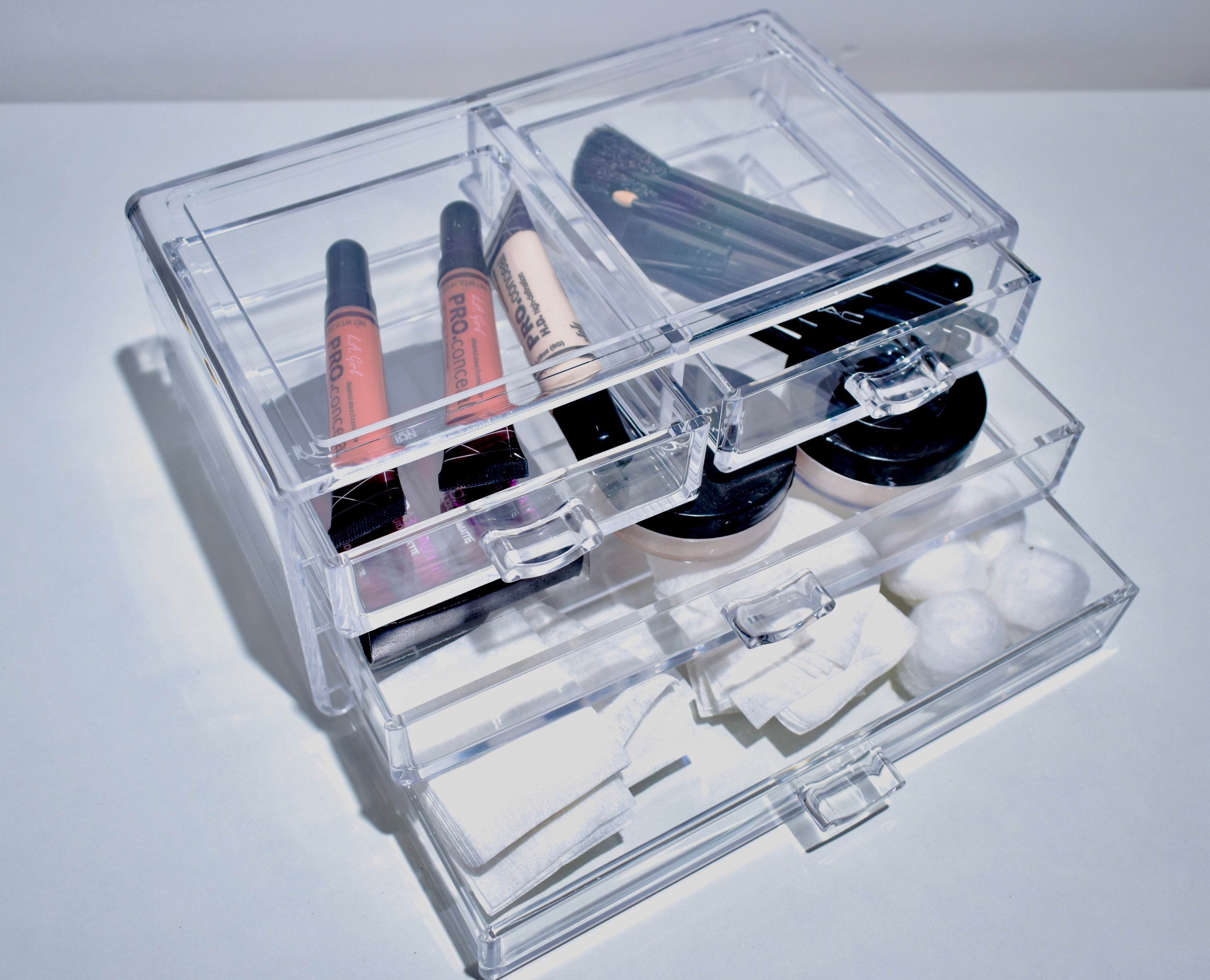 CLEAR MAKEUP TOWN | MAKEUP ORGANISER - Omaara