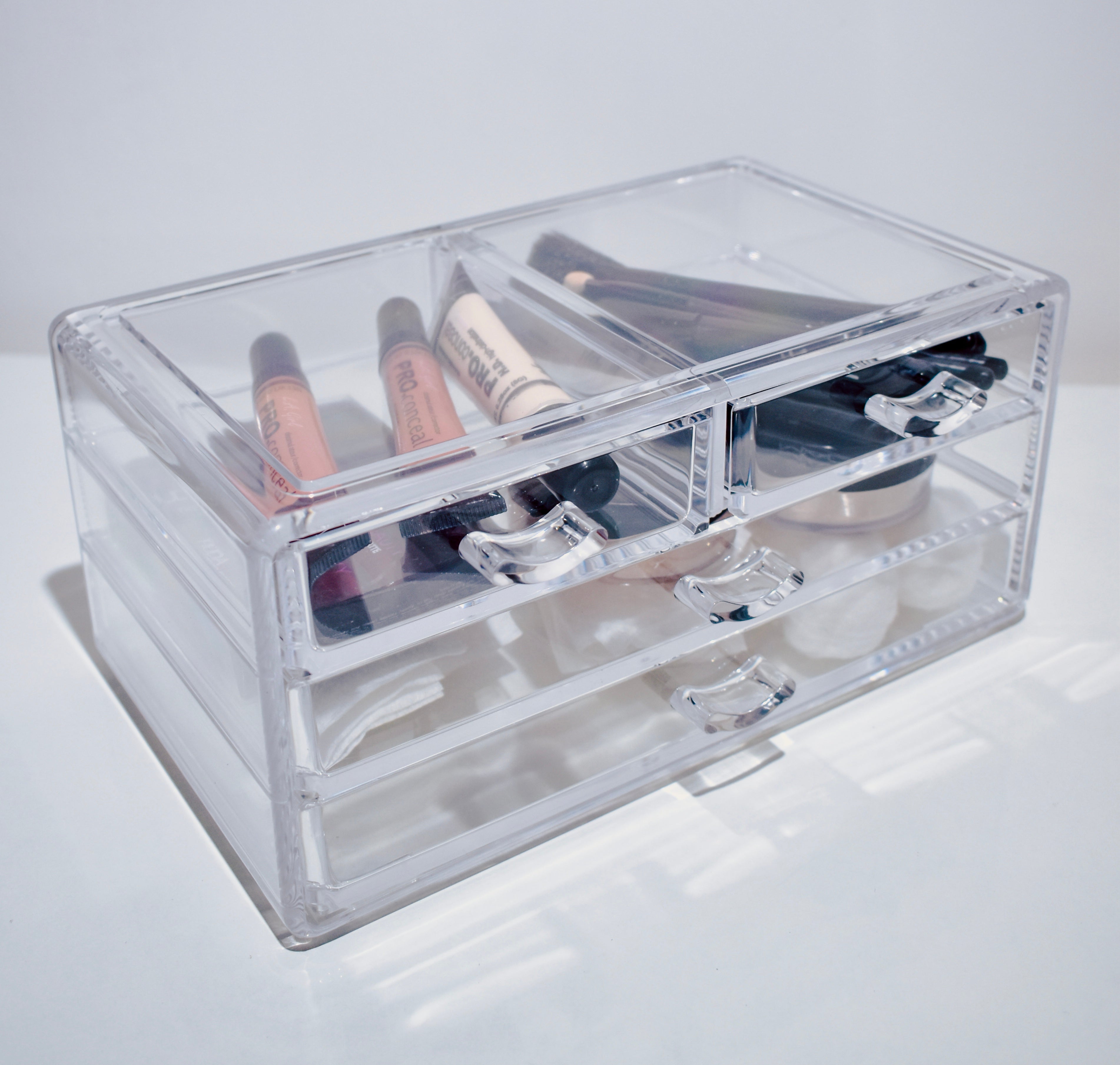 CLEAR MAKEUP TOWN | MAKEUP ORGANISER - Omaara