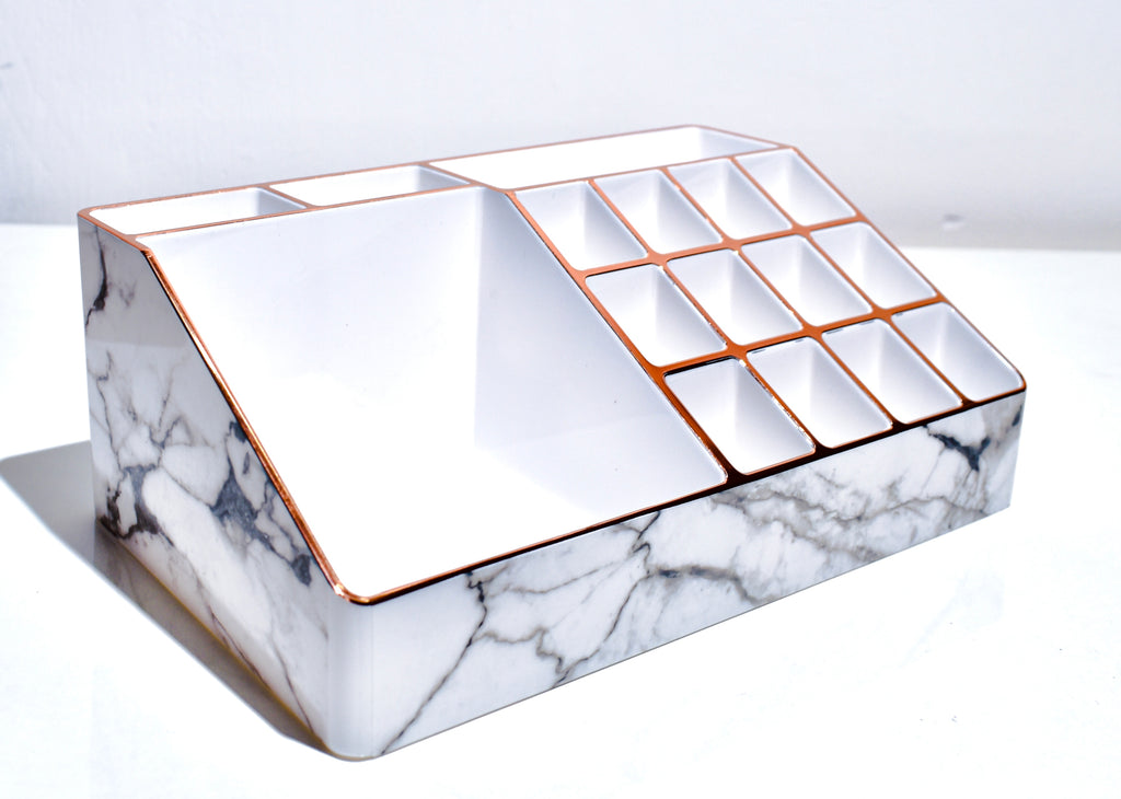 MARBLE MAKEUP NATION | MAKEUP ORGANISER - Omaara