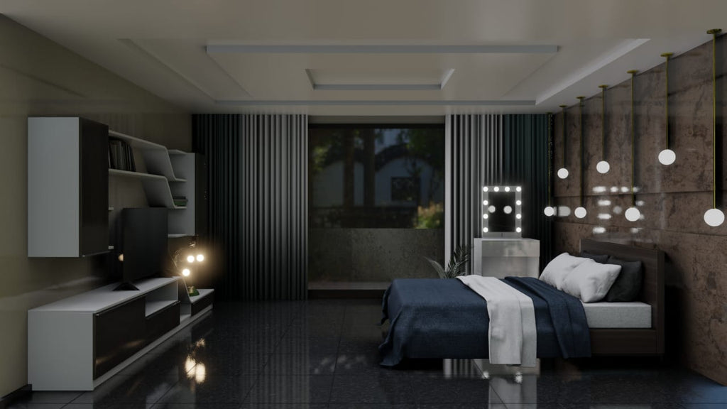 THE MAKEUP BUTTERFLY | MAKEUP MIRROR VANITY WITH LED BULBS - Omaara