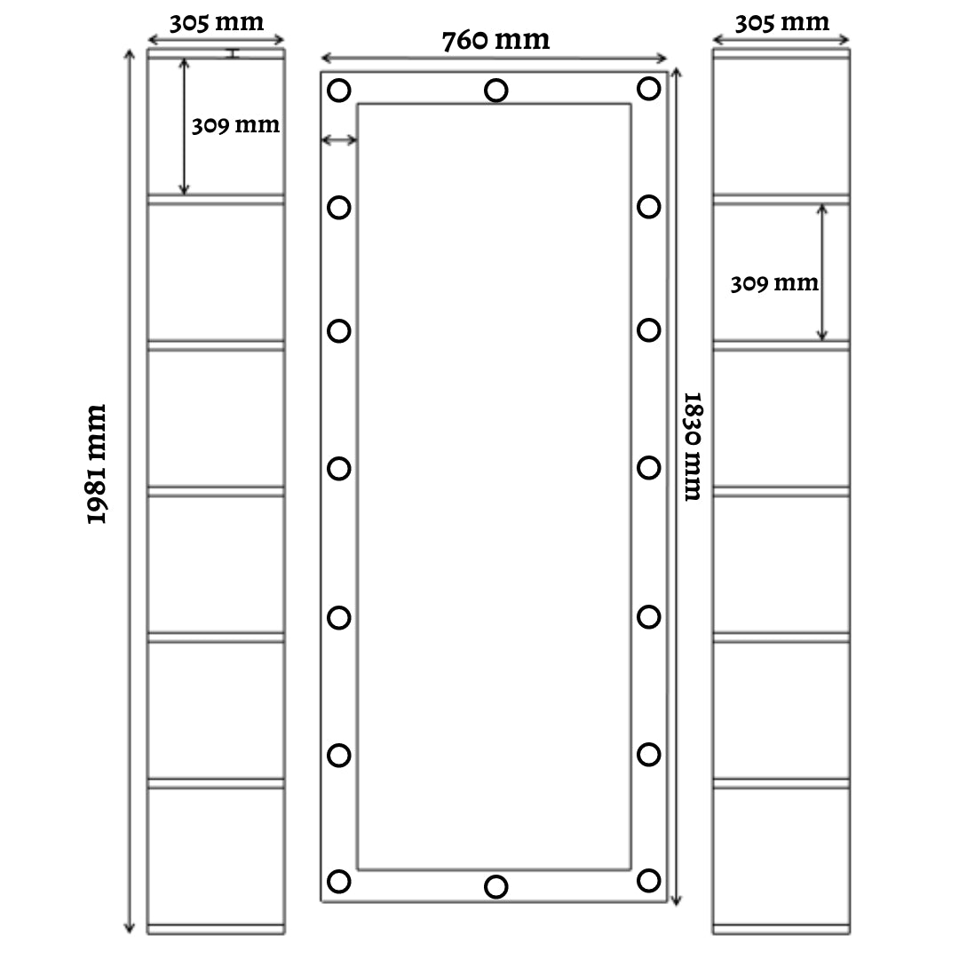 THE MAKEUP STYLIST | MAKEUP MIRROR WITH LED LIGHTS - Omaara