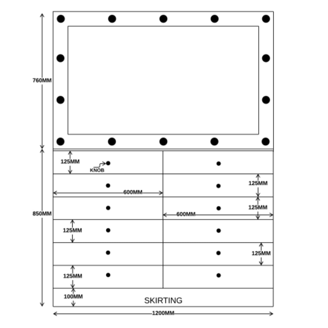 THE MAKEUP MASTER | MAKEUP VANITY WITH LED LIGHTS - Omaara