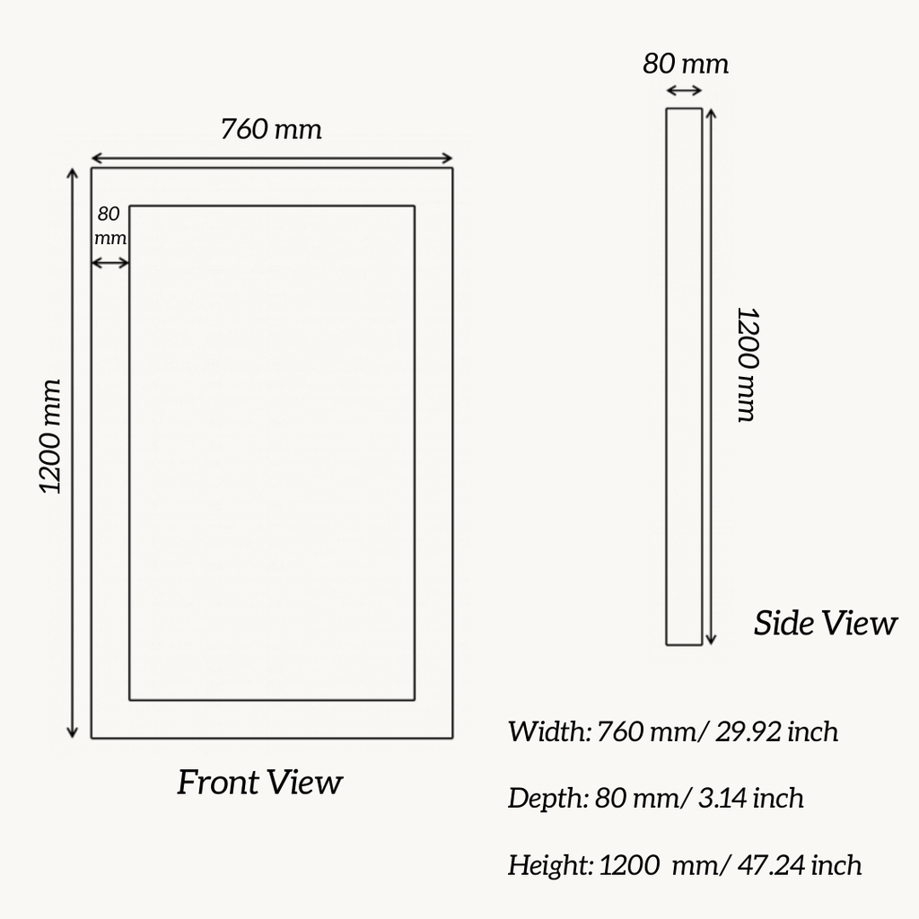 THE HOLLYWOOD TOWER | MAKEUP MIRROR WITH LED LIGHTS - Omaara