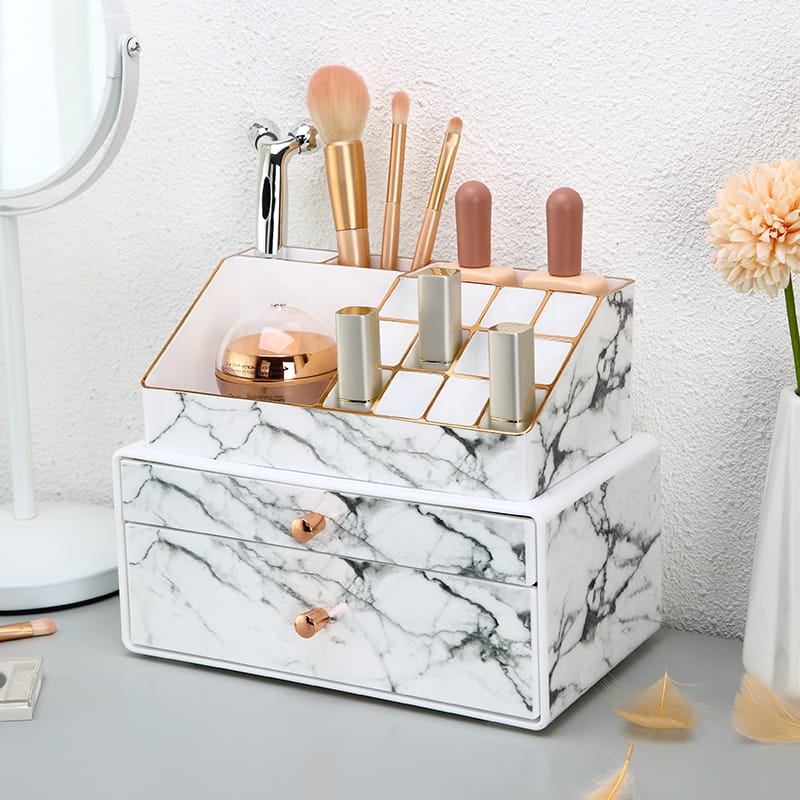 MARBLE MAKEUP NATION | MAKEUP ORGANISER - Omaara