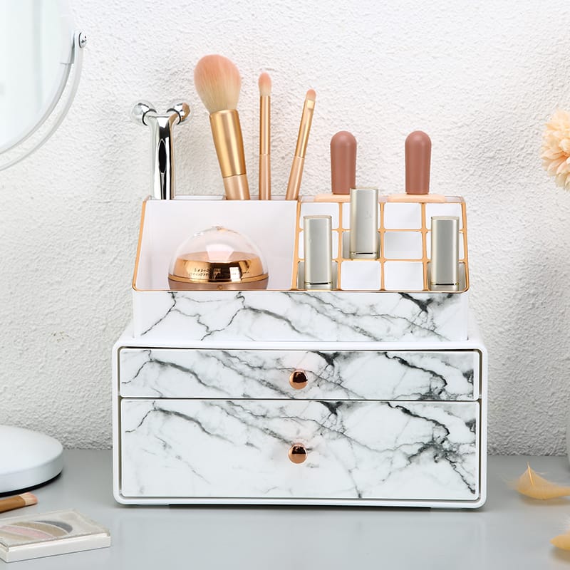 MARBLE MAKEUP NATION | MAKEUP ORGANISER - Omaara