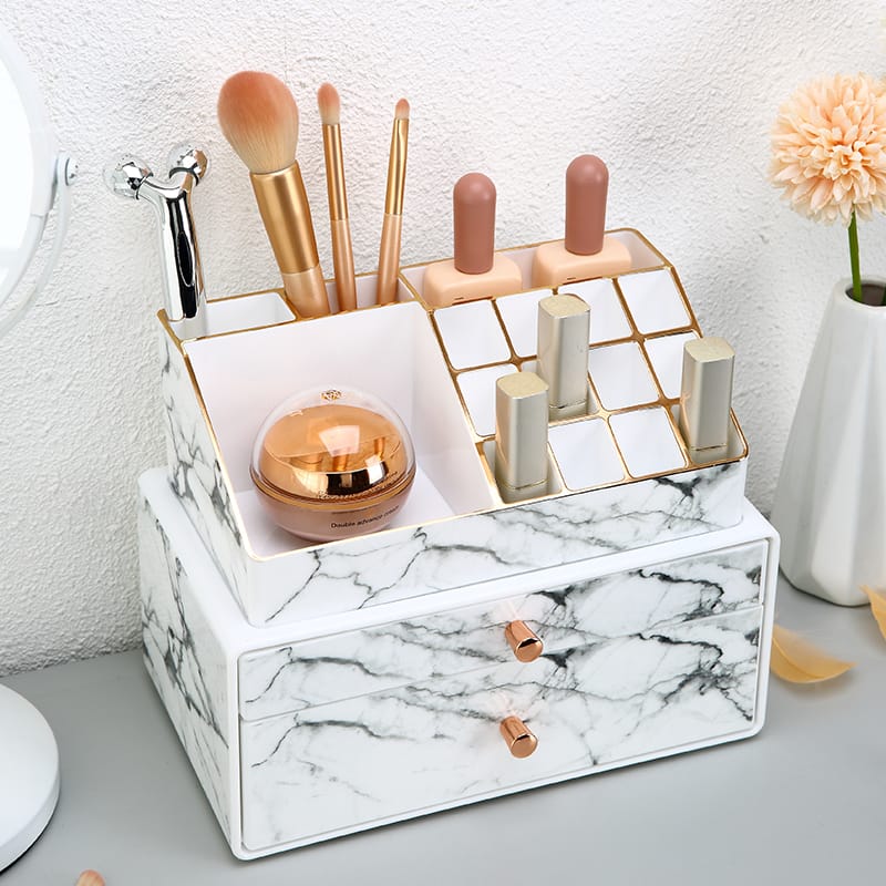 MARBLE MAKEUP NATION | MAKEUP ORGANISER - Omaara
