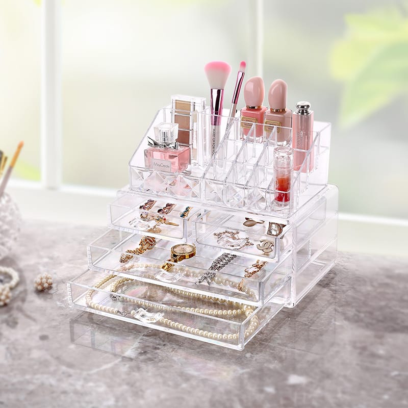 CLEAR MAKEUP NATION | MAKEUP ORGANISER - Omaara