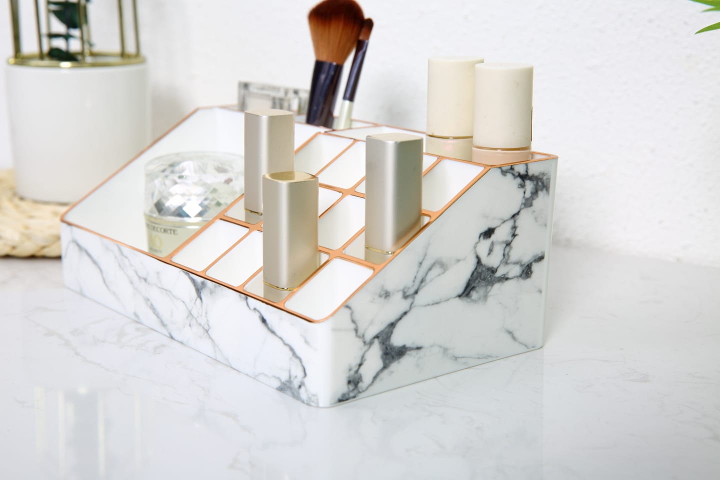 MARBLE MAKEUP TOWN | MAKEUP ORGANISER - Omaara