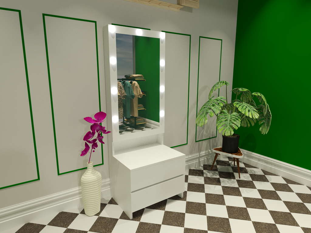 THE MAKEUP ICON | MAKEUP VANITY WITH LED LIGHTS - Omaara