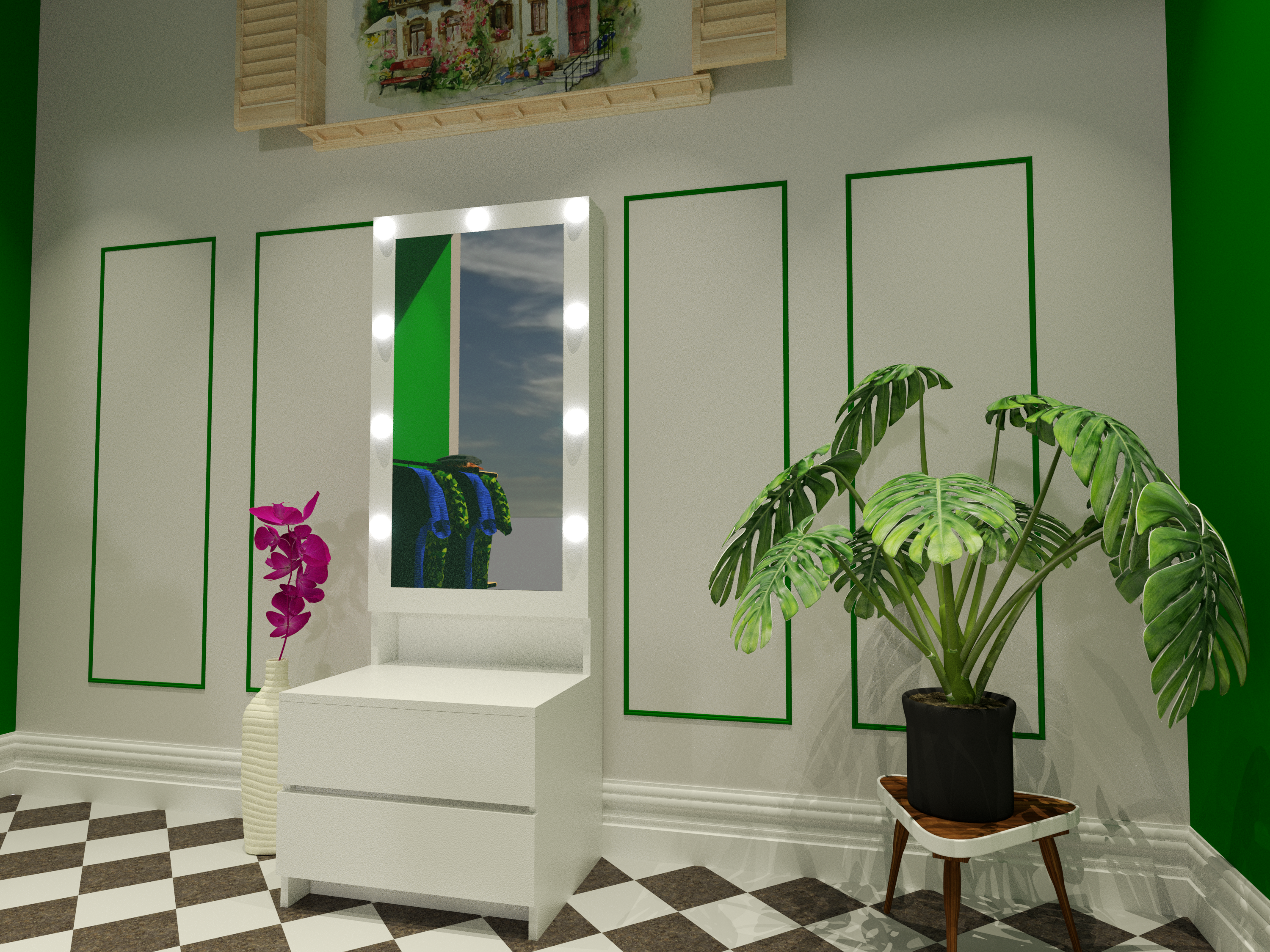 THE MAKEUP ICON | MAKEUP VANITY WITH LED LIGHTS - Omaara